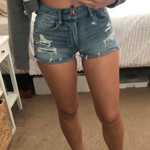 American eagle denim shorts